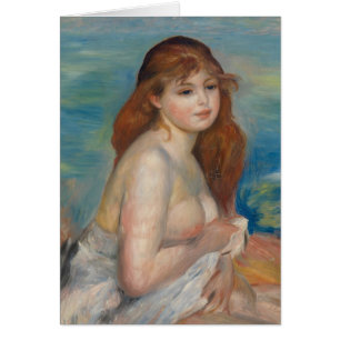 Pierre-Auguste Renoir na het bad CC0444