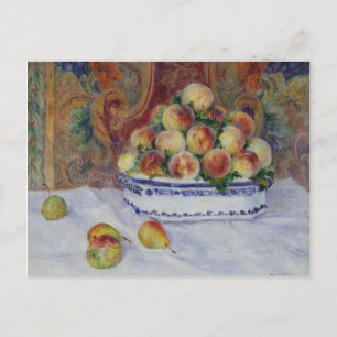 Pierre Auguste Renoir   Nog steeds leven met perzi Briefkaart