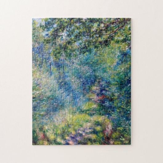 Pierre-Auguste Renoir - Pad in het bos Legpuzzel (Verticaal)