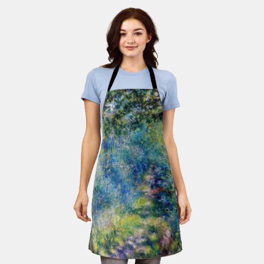 Pierre-Auguste Renoir - Pad in het bos Schort (Gedragen)