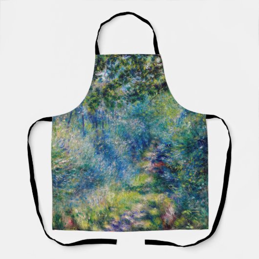 Pierre-Auguste Renoir - Pad in het bos Schort (Voorkant)
