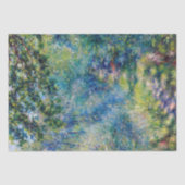 Pierre-Auguste Renoir - Pad in het bos Tissuepapier (Voorkant)