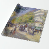 Pierre-Auguste Renoir - Parijs, Grands Boulevards Cadeaupapier (Uitgerold)