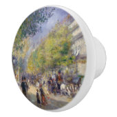 Pierre-Auguste Renoir - Parijs, Grands Boulevards Keramische Knop (Rechts)