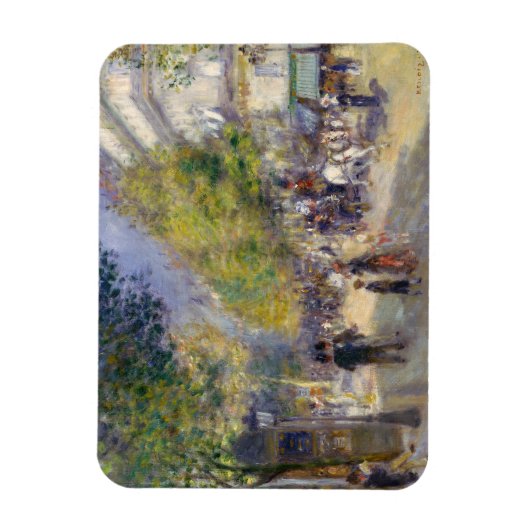 Pierre-Auguste Renoir - Parijs, Grands Boulevards Magneet (Verticaal)
