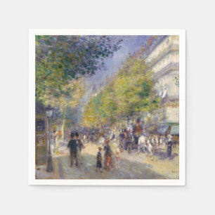 Pierre-Auguste Renoir - Parijs, Grands Boulevards Servet