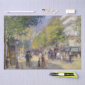 Pierre-Auguste Renoir - Parijs, Grands Boulevards Tissuepapier (Craft)