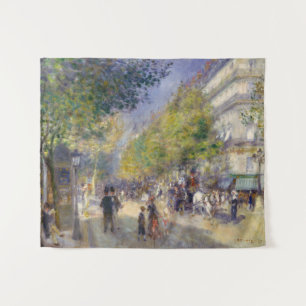 Pierre-Auguste Renoir - Parijs, Grands Boulevards Wandkleed