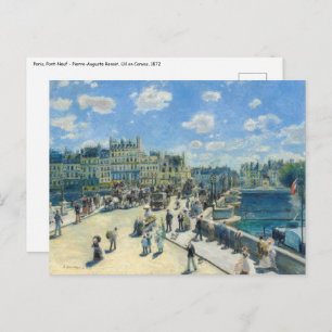 Pierre-Auguste Renoir - Parijs, Pont-Neuf Briefkaart