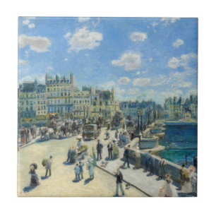 Pierre-Auguste Renoir - Parijs, Pont-Neuf Tegeltje