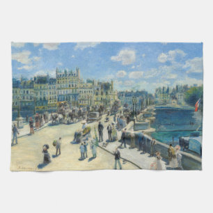 Pierre-Auguste Renoir - Parijs, Pont-Neuf Theedoek