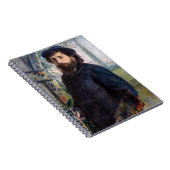 Pierre Auguste Renoir - Portret van Claude Monet Notitieboek (Rechterzijde)