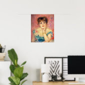 Pierre-Auguste Renoir Portret van Jeanne Samary Poster (Thuiskantoor)