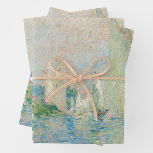 Pierre-Auguste Renoir - Regatta op Argenteuil Inpakpapier Vel (In situ)