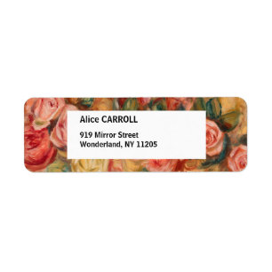 Pierre-Auguste Renoir - Rozen Etiket