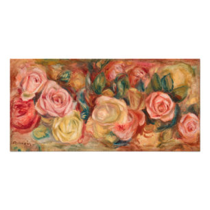 Pierre-Auguste Renoir - Rozen Foto Afdruk