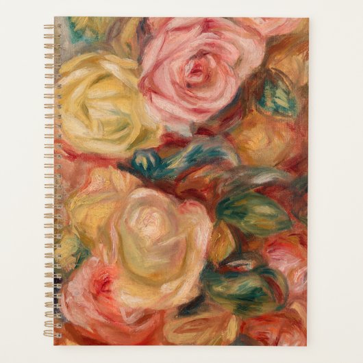 Pierre-Auguste Renoir - Rozen Planner (Voorkant)