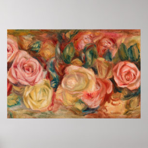 Pierre-Auguste Renoir - Rozen Poster