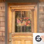 Pierre-Auguste Renoir - Rozen Raamsticker (Huis Deur)