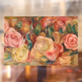 Pierre-Auguste Renoir - Rozen Raamsticker (Vel 2)