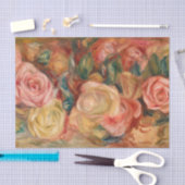 Pierre-Auguste Renoir - Rozen Tissuepapier (Craft)