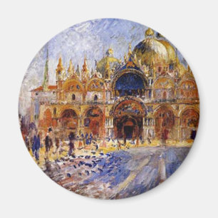 Pierre Auguste Renoir - San Marco Plaza Magneet