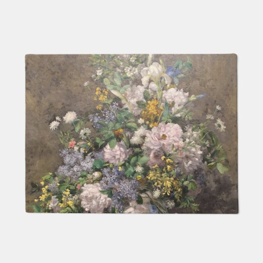 Pierre-Auguste Renoir Spring Bouquet Deurmat (Voorkant)