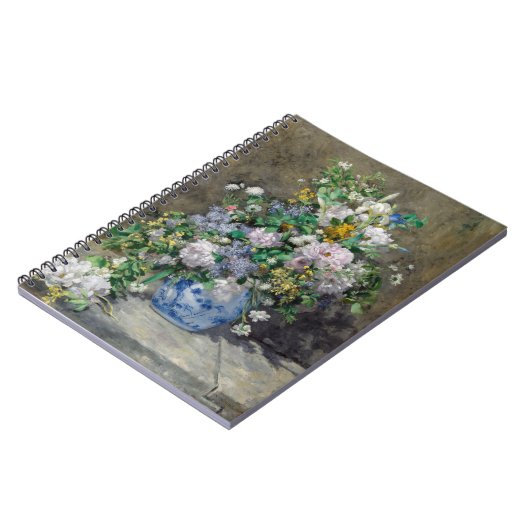 Pierre-Auguste Renoir - Spring Bouquet Notitieboek (Linkerzijde)