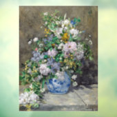 Pierre-Auguste Renoir - Spring Bouquet Raamsticker (Vel 3)