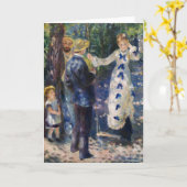Pierre-Auguste Renoir - The Swing Kaart (Gele Bloem)