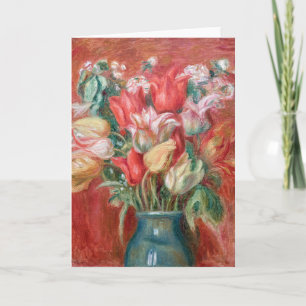 Pierre-Auguste Renoir - Tulip Bouquet Kaart