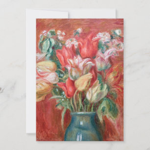 Pierre-Auguste Renoir - Tulpboeket Kaart