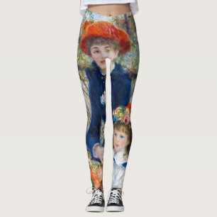 Pierre-Auguste Renoir - Twee zussen op de Terrace Leggings