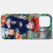 Pierre Auguste Renoir, twee zusters (op de Terras) Case-Mate iPhone Case (Achterkant (horizontaal))
