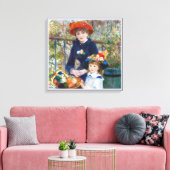 Pierre-Auguste Renoir Two sisters CC0401 Canvas (Insitu (Woonkamer))