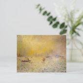 Pierre-Auguste Renoir - Uitzicht Venetië, Fog Briefkaart (Staand voorkant)