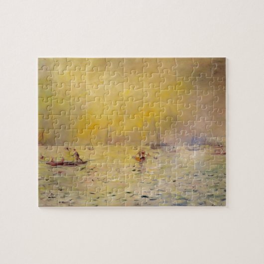 Pierre-Auguste Renoir - Uitzicht Venetië, Fog Legpuzzel (Horizontaal)