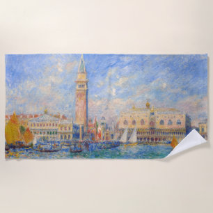 Pierre-Auguste Renoir - Venetië, het Dogenpaleis Strandlaken
