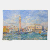 Pierre-Auguste Renoir - Venetië, het Dogenpaleis Theedoek (Horizontaal)
