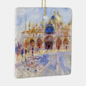 Pierre-Auguste Renoir - Venetië, Piazza San Marco Keramisch Ornament (Rechts)
