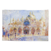 Pierre-Auguste Renoir - Venetië, Piazza San Marco Kussensloop (Achterkant)