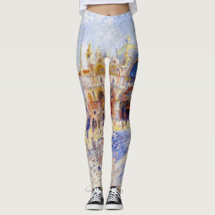 Pierre-Auguste Renoir - Venetië, Piazza San Marco Leggings