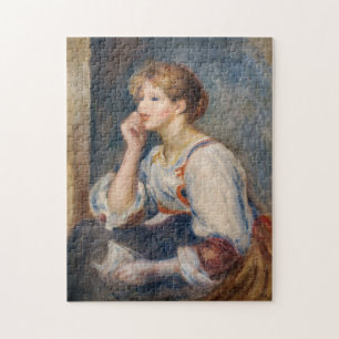 Pierre-Auguste Renoir - Vrouw met een brief Legpuzzel