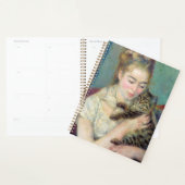 Pierre-Auguste Renoir - Vrouw met een kat Planner (Display)