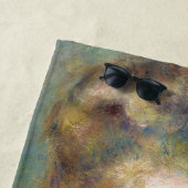 Pierre-Auguste Renoir - Vrouw met een kat Strandlaken (In situ)