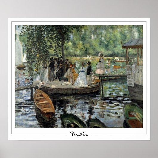 Pierre-Auguste Renoir Zedign Affiche d'art #13-2 (Devant)