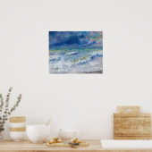 Pierre-Auguste Renoir - Zeegezicht Poster (Keuken)