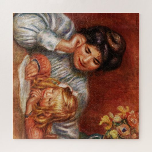Pierre-Auguste Renoir's Schrijfles Legpuzzel (Horizontaal)