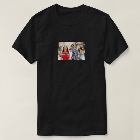 Pierre Bourdieu Sociology Meme T-shirt (Design voorkant)