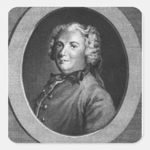 Pierre Carlet de Chamblain, Marivaux Vierkante Sticker